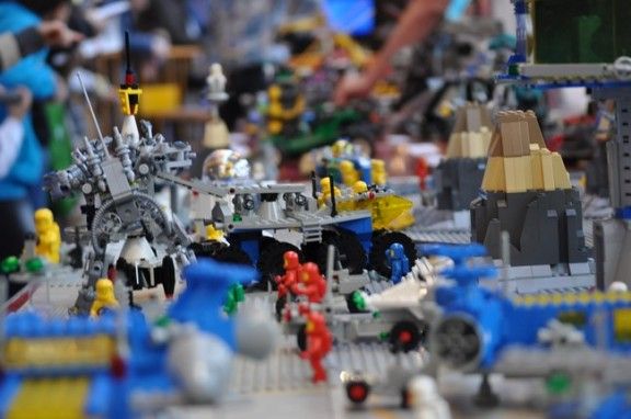 Galeria d'imatges de construccions Lego al mNACTEC