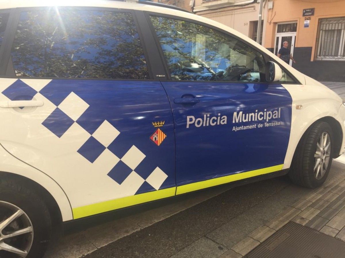 Cotxe de la Policia Municipal de Terrassa.