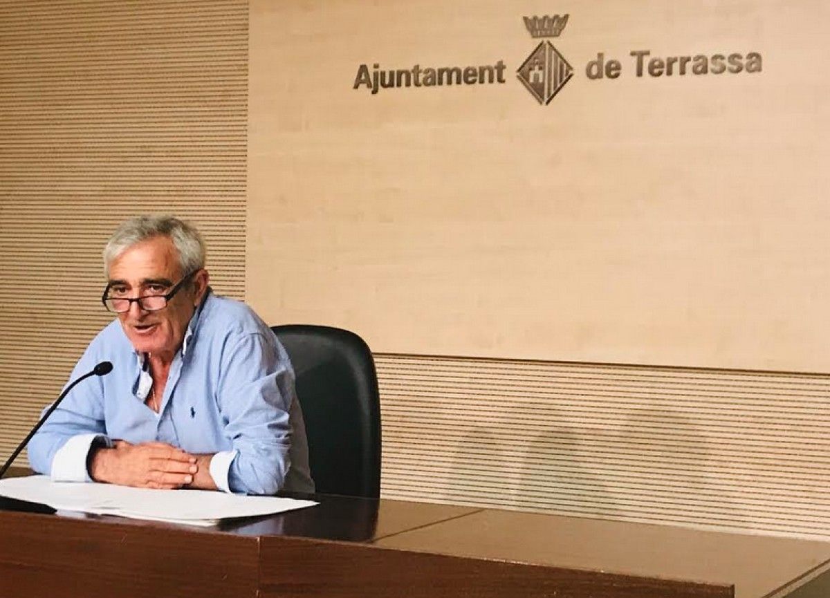 Alfredo Vega, líder de l'oposició de l'Ajuntament de Terrassa.