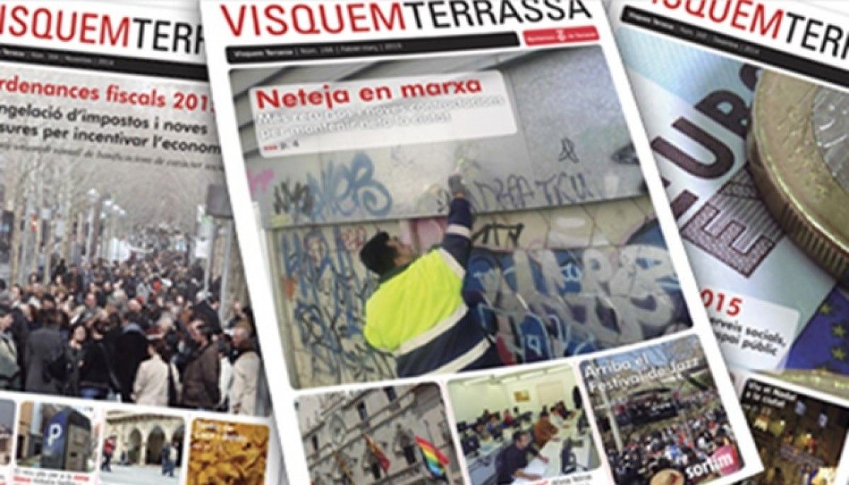 La revista Visquem Terrassa va desaparèixer fa un any després que l'oposició aprovés retirar la seva partida del pressupost.