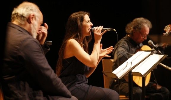Gemma Humet va cantar Ovidi amb Toti Soler i Joan Massotkleiner