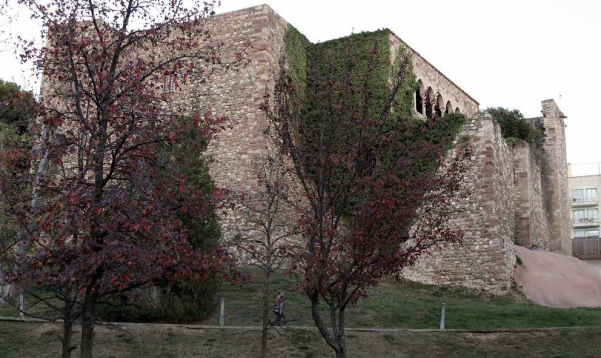 Castell Cartoixa, en l'accés pel Parc de Vallparadís