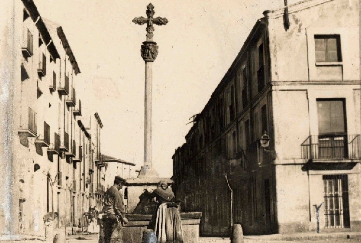 La Creu Gran de Terrassa el 1890 