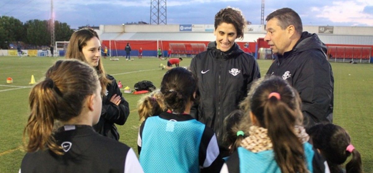La futbolista Noelia Aybar treballarà amb les alevines 