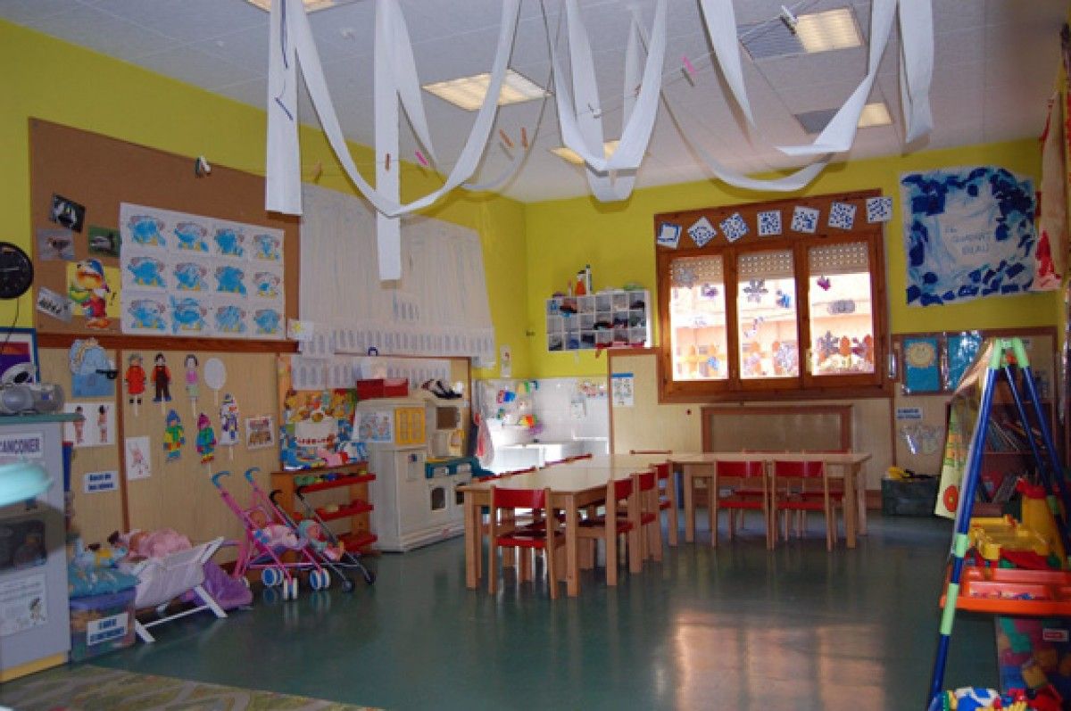 Interior de la llar d'infants santcugatenca Mainada