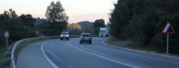 L'autopista de la Bauma, al seu pas per Viladecavalls