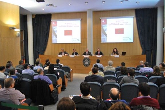 Sessió informativa sobre el Marroc que es va fer el novembre del 2012