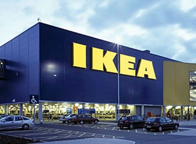 Un centre comercial d'Ikea