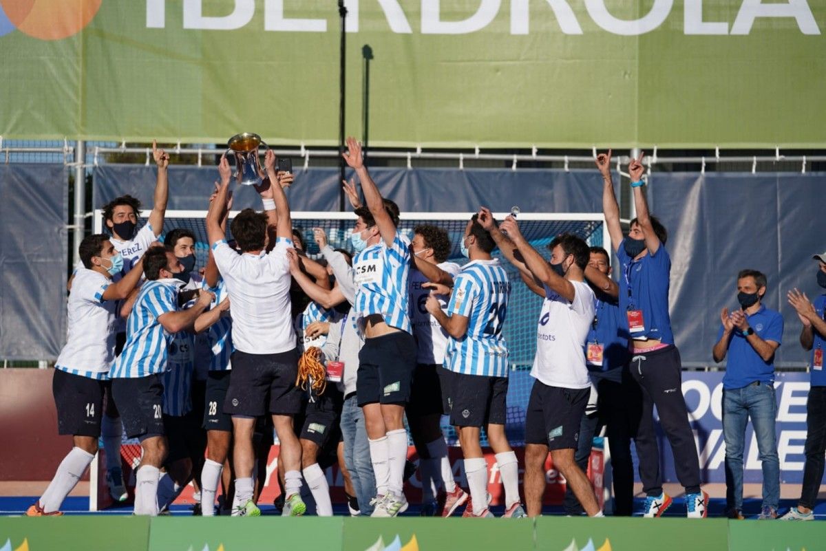L'Egara ha aconseguit derrotar el Club de Campo per 3-2 a la final de la Copa del Rei. 
