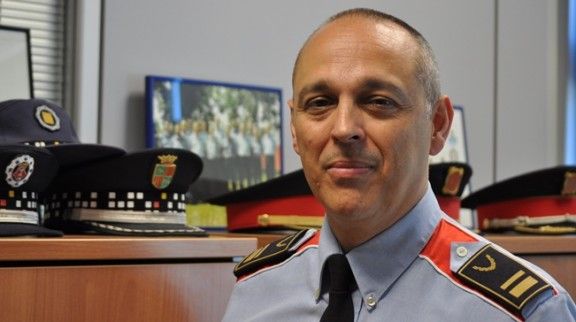 Antoni Flores és l'intendent dels Mossos d'Esquadra a Terrassa