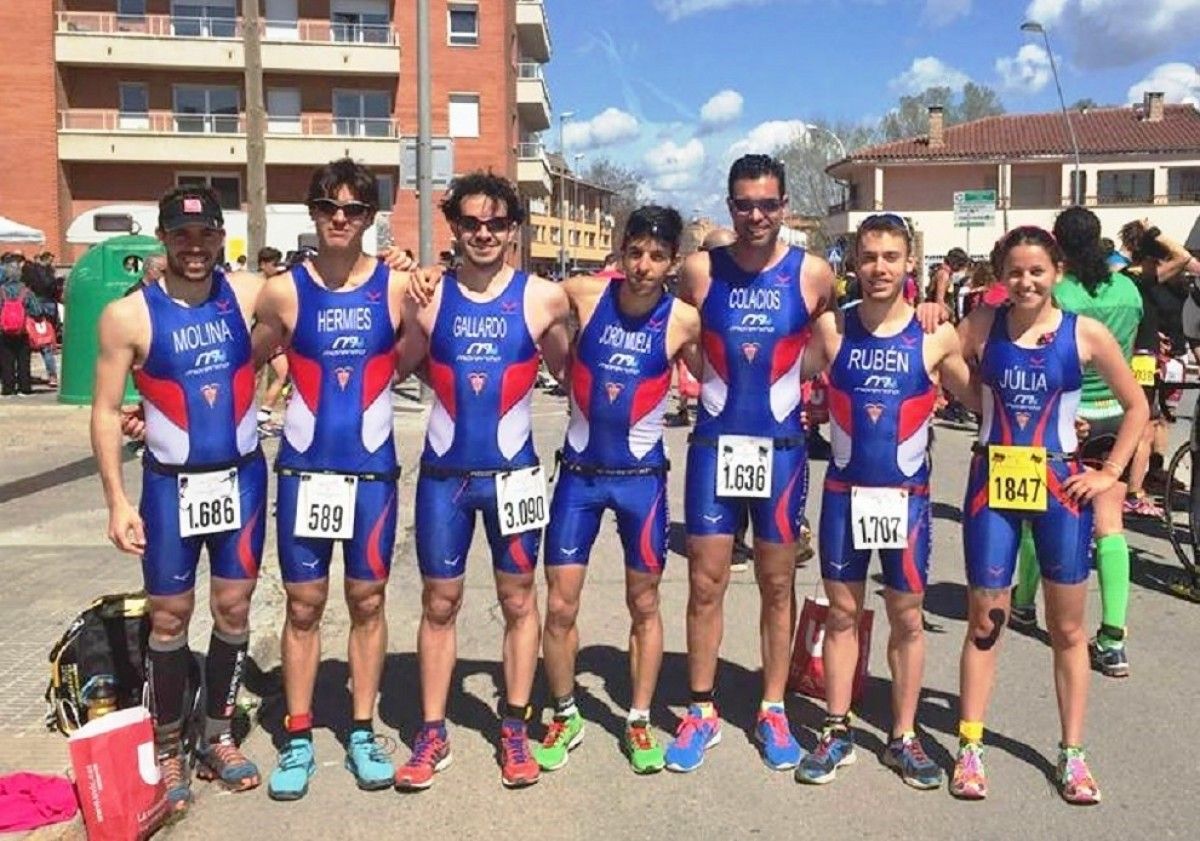 Triatletes de CN Terrassa Cicles Morenito 