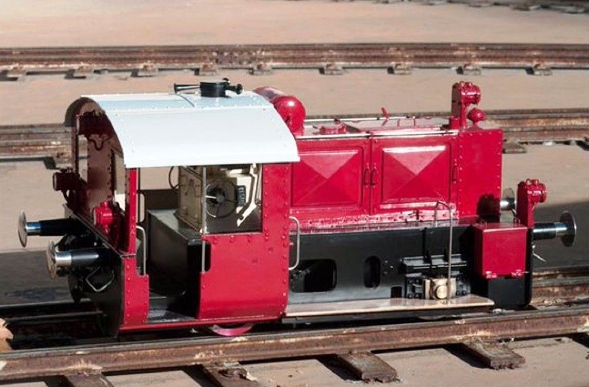 Locomotora Köff nova del trenet de Vallparadís de Terrassa