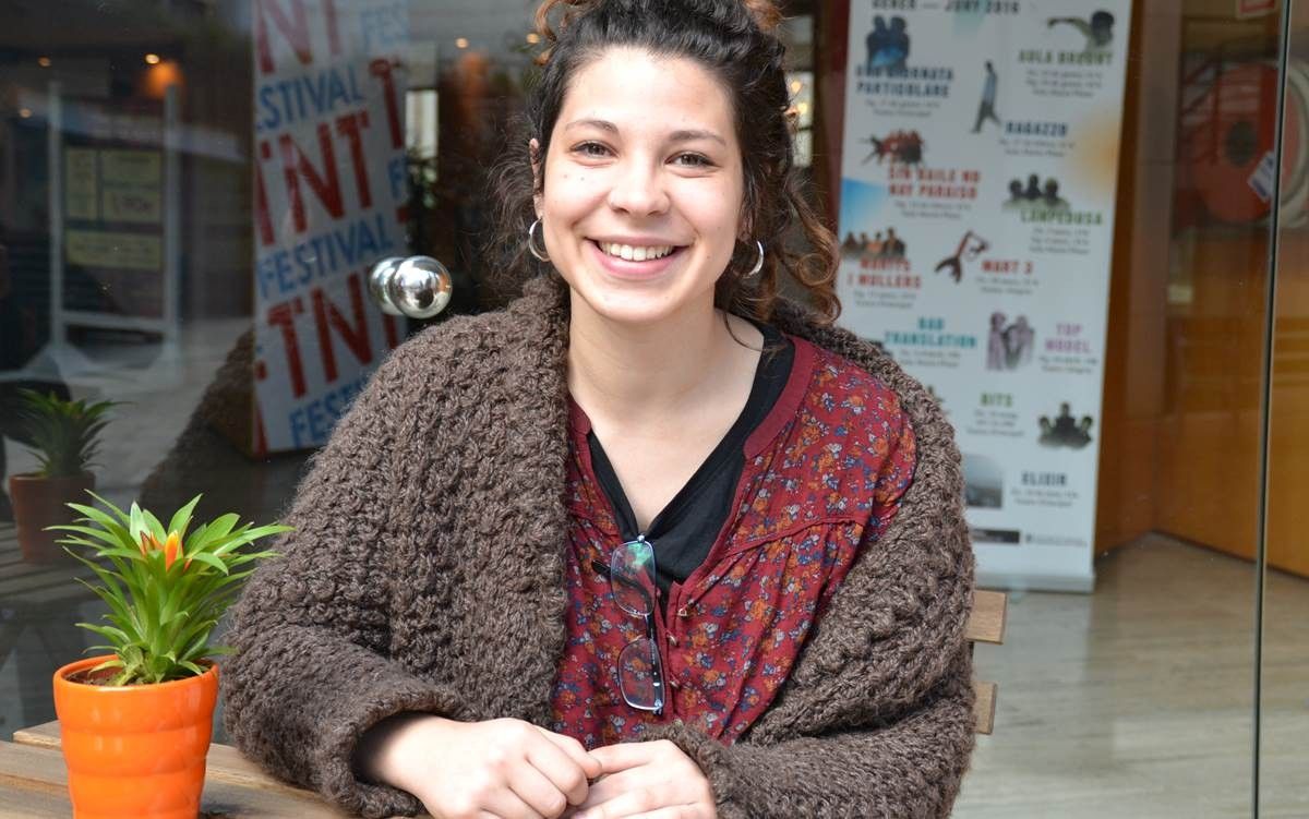 Marta Pastor és la responsable dels tallers del Teatre per l'Oprimit 