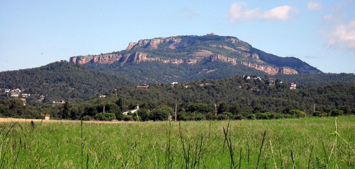 El paisatge de Bonvilar forma part de l'Anella Verda de Terrassa. 