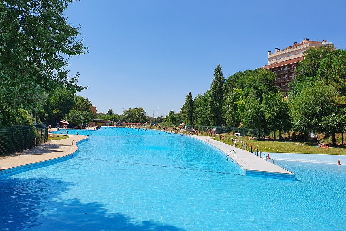 La piscina del Parc de Vallparadís de Terrassa