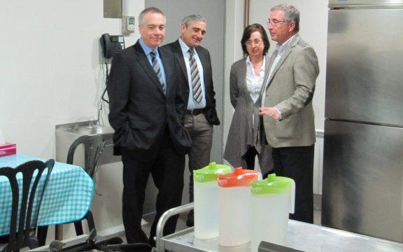 L'alcalde va visitar el centre geriàtric amb motiu de les recents obres.