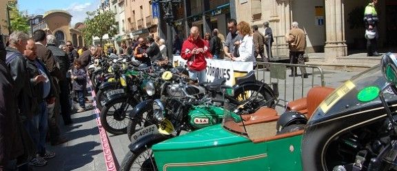Trobada de motos històriques a Terrassa