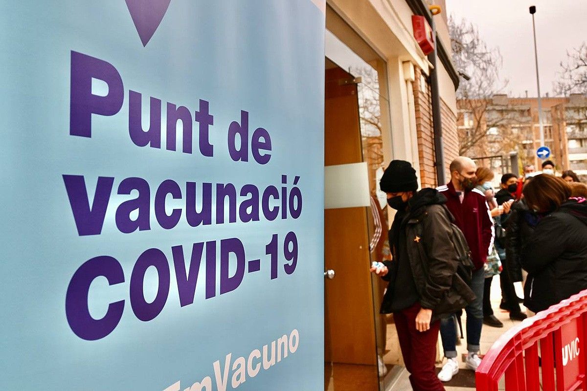 El punt de vacunació estarà al parc dels Catalans. 
