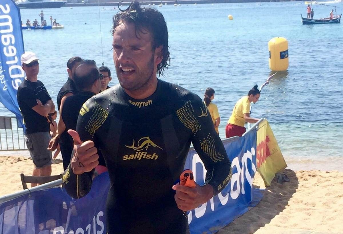 El nedador egarenc Mario Guillén