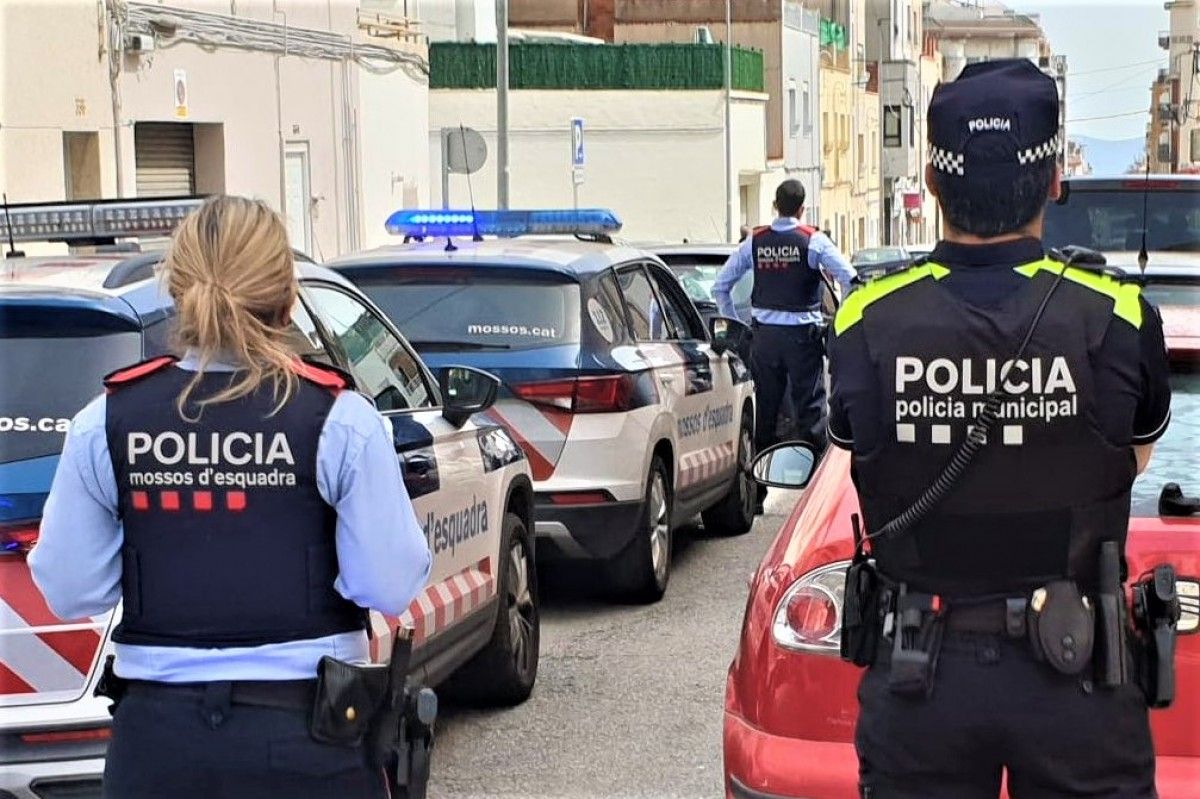 Operatiu policial conjunt a Terrasa. 