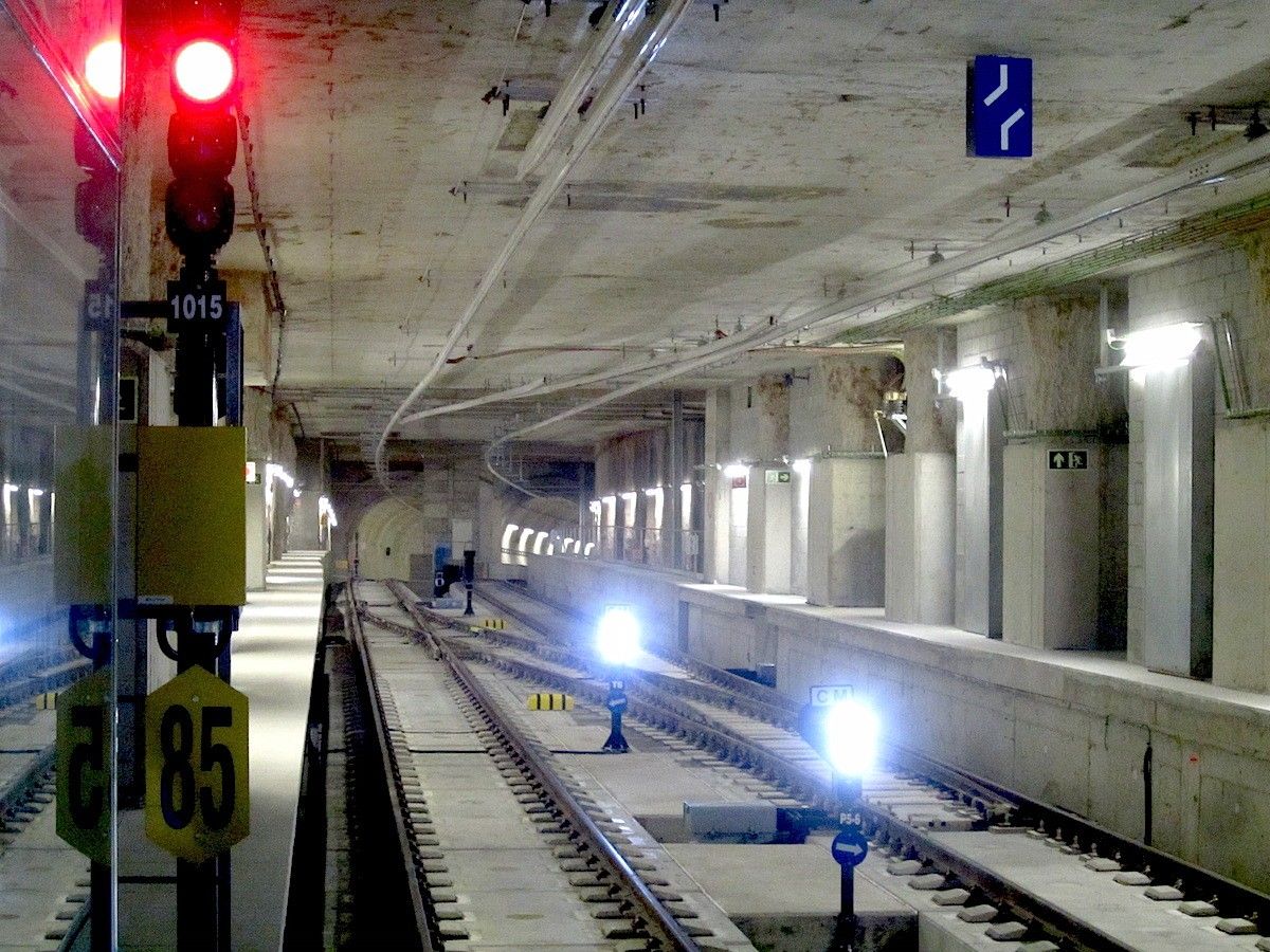 El nou túnel que connecta Can Feu-Gràcia amb Sabadell Plaça Major