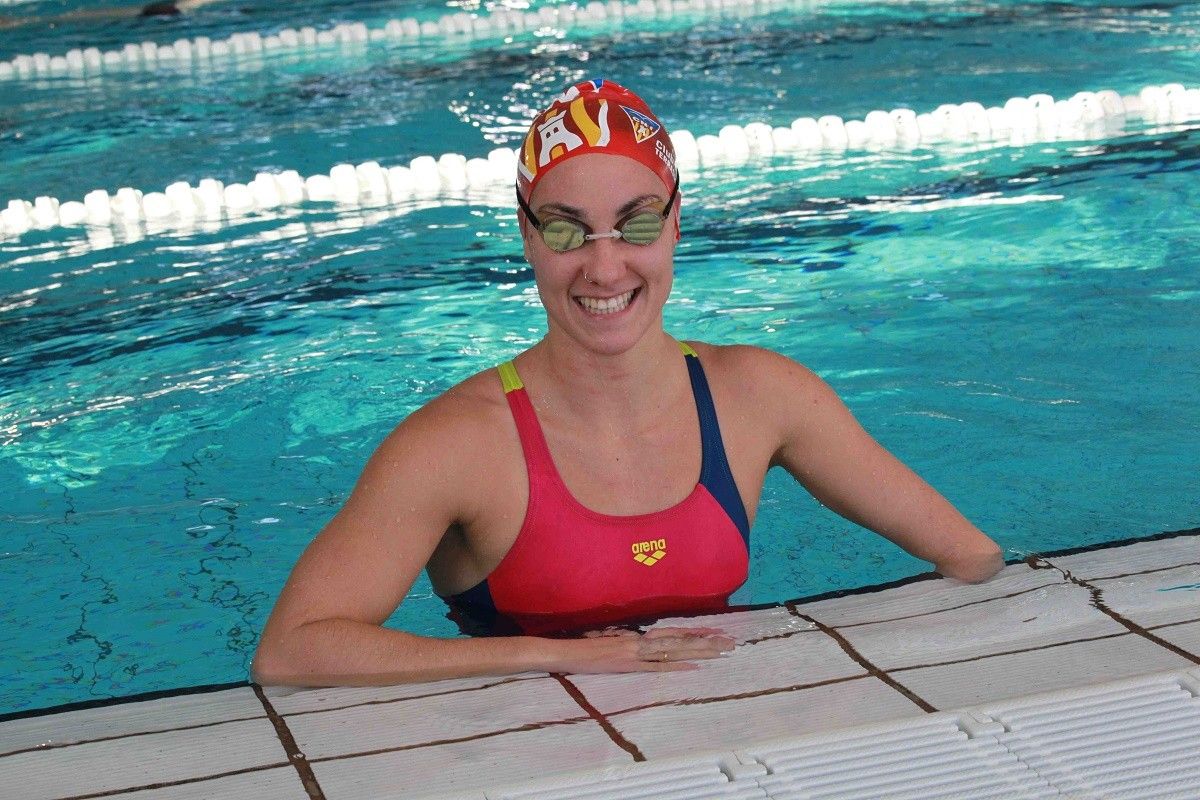 La nedadora egarenca Sarai Gascón.