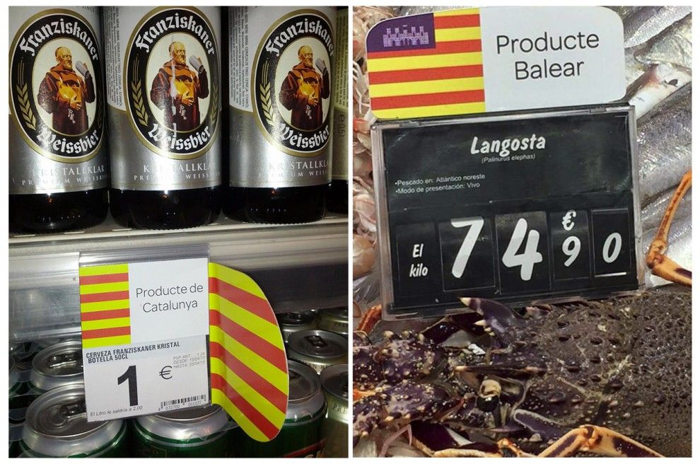 Una cervesa alemanya anunciada com un producte català 