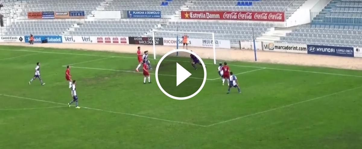 El gol de Dani Pujol va avançar el Terrassa FC al camp del Sabadell B.