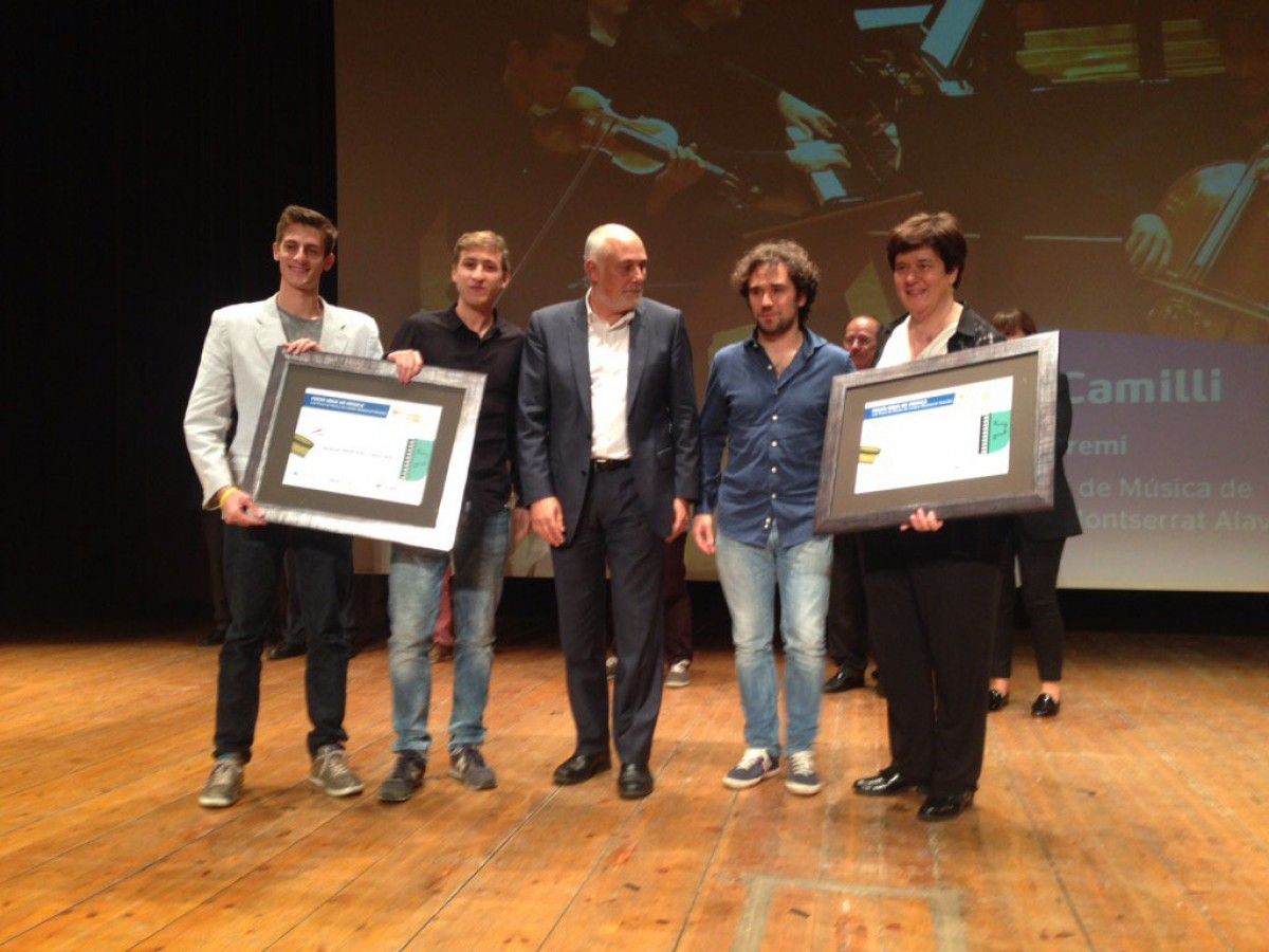 El Trio Camilli i Kebyart Ensamble són els guanyadors ex aequo del Premi de Música de Cambra.