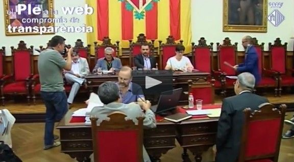 Ple Municipal ordinari del 23 de juliol de 2015 a l’Ajuntament de Terrassa