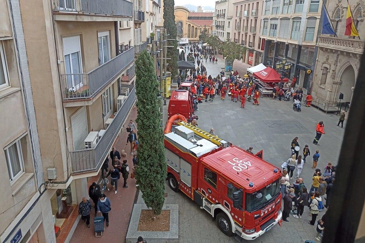 Una donació de sang amb els Bombers de Terrassa