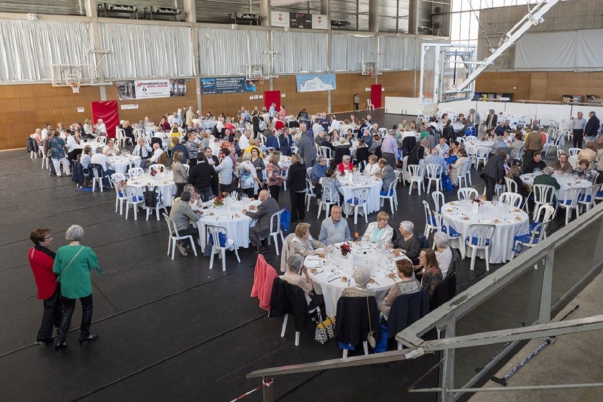 Imatge del dinar de la Festa per a la Gent Gran de Matadepera