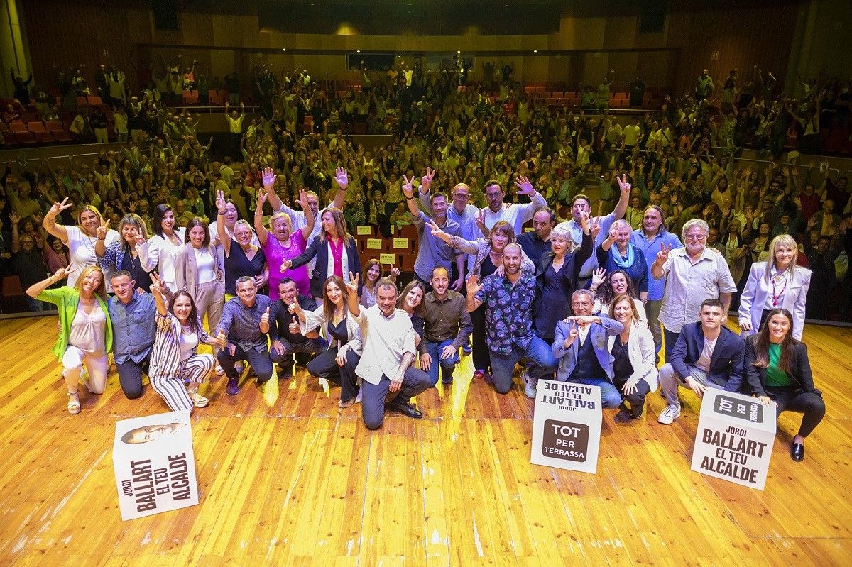 Jordi Ballart presenta els principals eixos de la candidatura