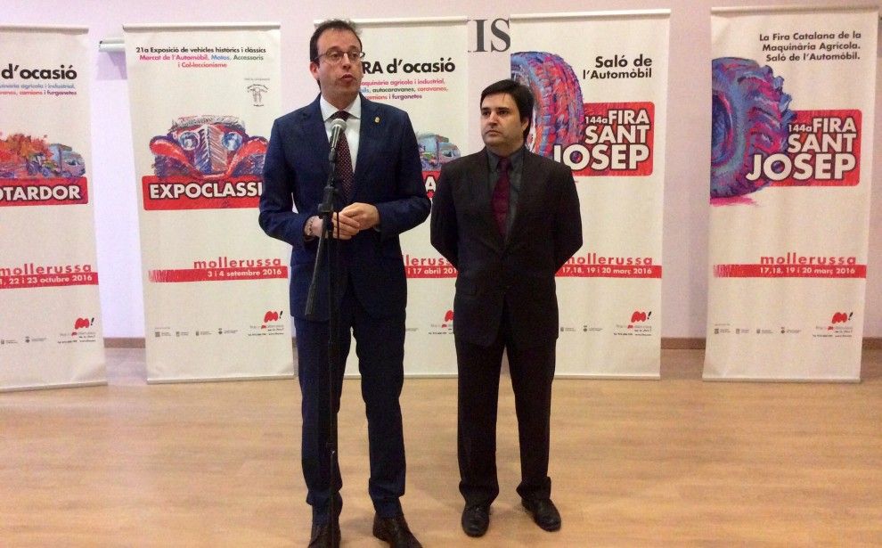 Marc Solsona amb Poldo Segarra