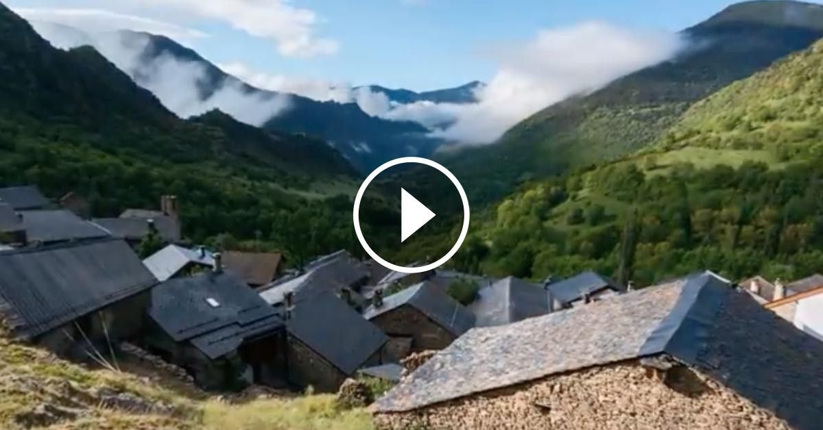 Imatge d'unes cases del Pallars