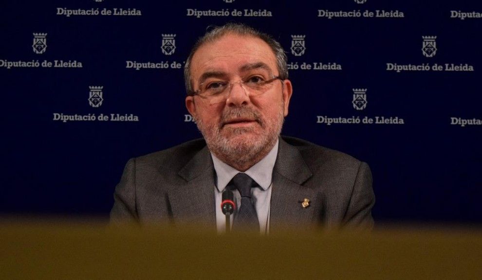 Joan Reñé, president de la Diputació de Lleida