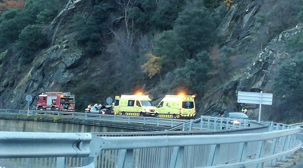 L'accident s'ha produït a l'alçada del pont de la Moleta
