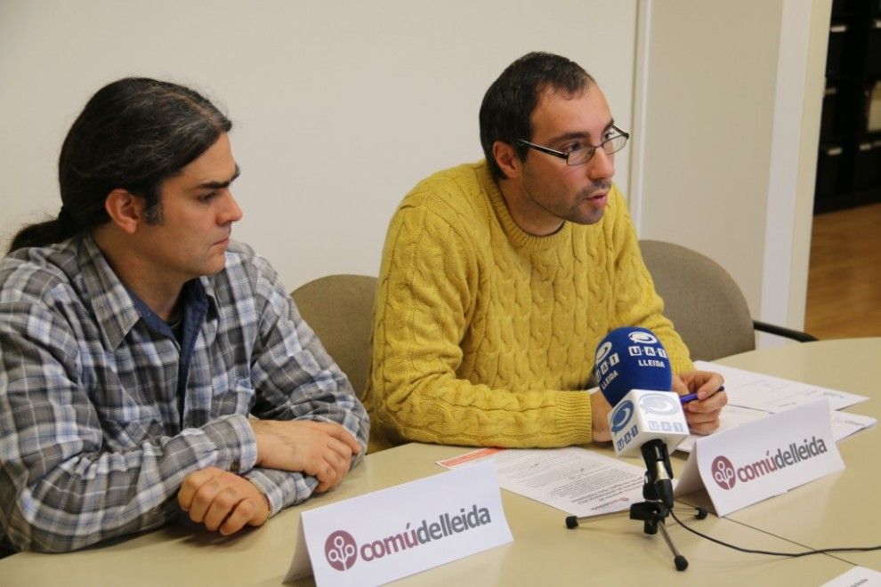 Els dos regidors del Comú de Lleida