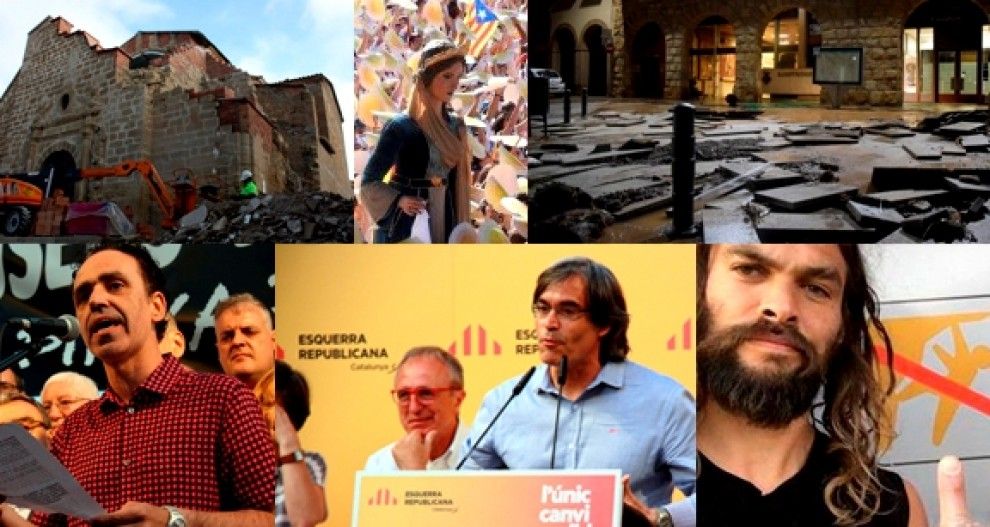 Algunes de les imatges de l'any a Lleida
