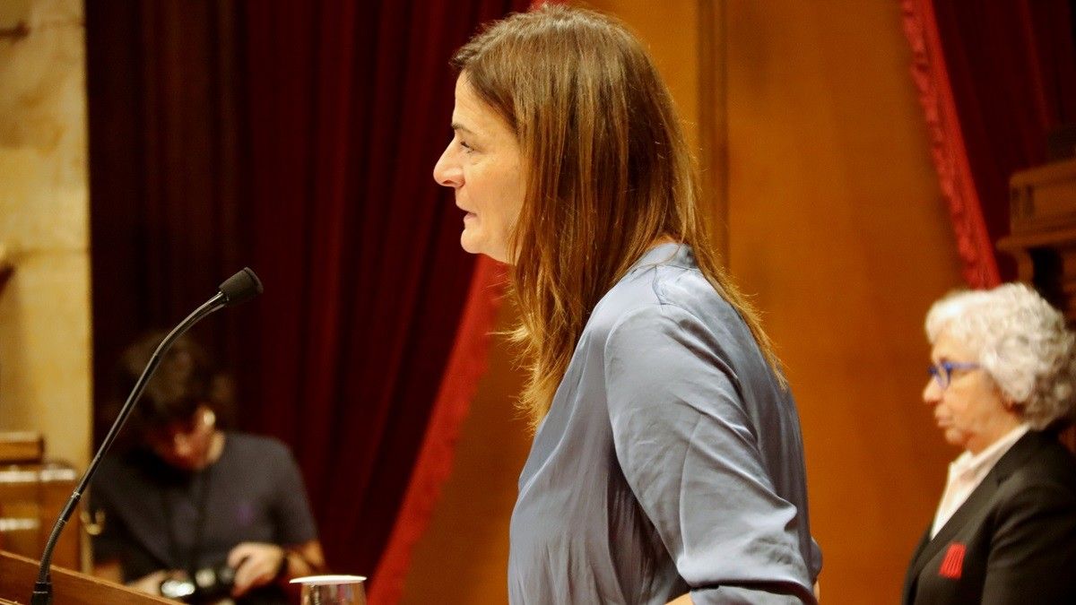 Cristina Casol, al Parlament