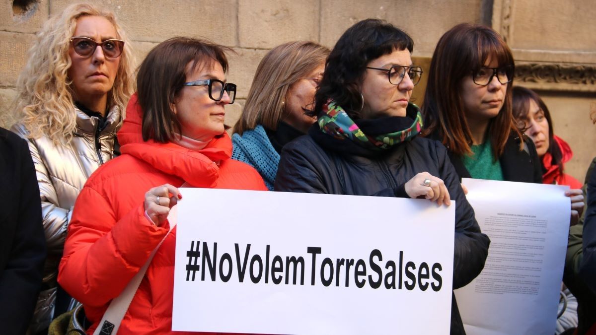 Comerciants en contre de Torre Salses a Lleida.