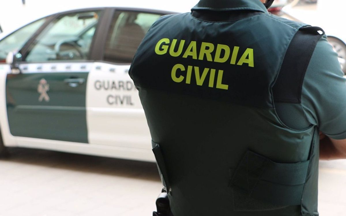 L'esquena d'un guàrdia civil