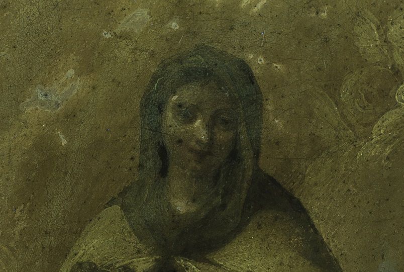 Detall de l'obra del fals Goya