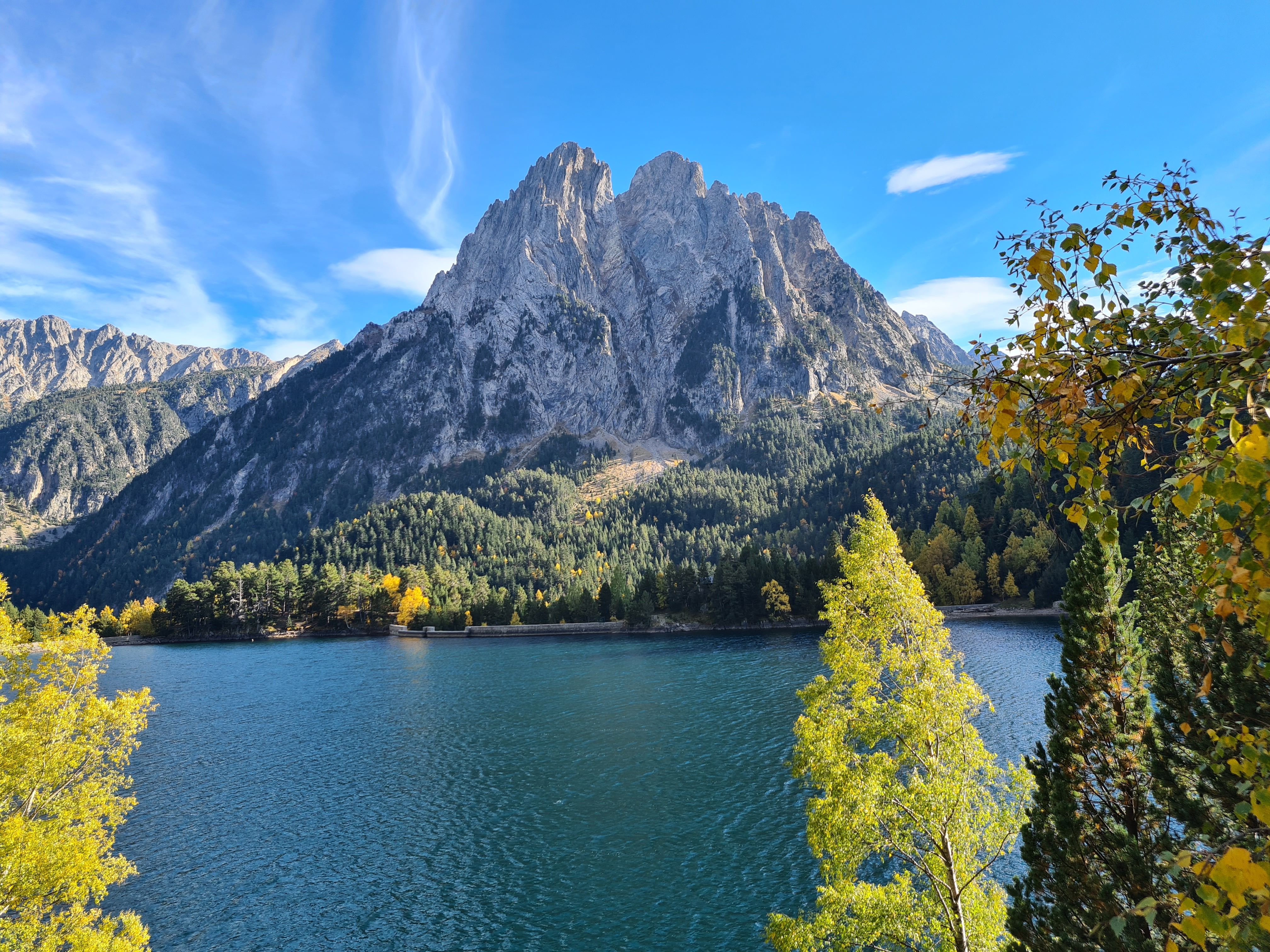 Imatge de l'estany de Sant Maurici