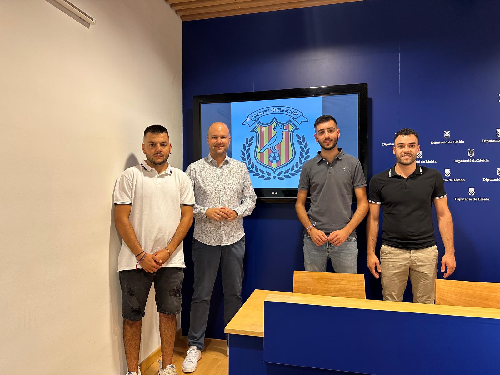 Presentació Nou Club Futbol Sala Montoliu de Lleida 