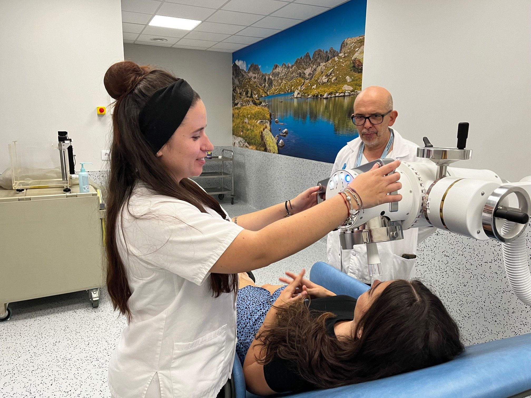 Equip radioteràpia per lesions cutànies