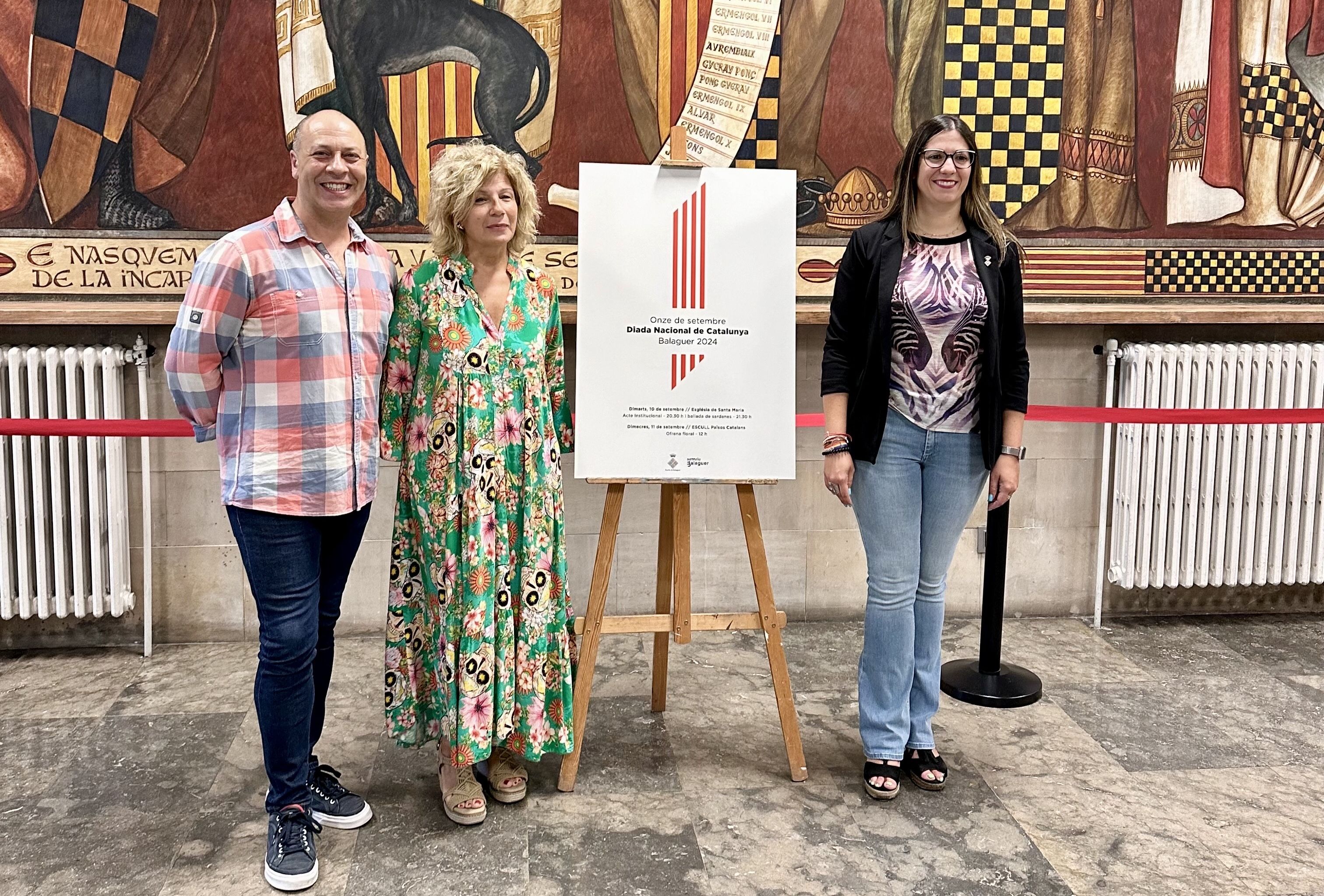 Presentació dels actes de la Diada a Balaguer