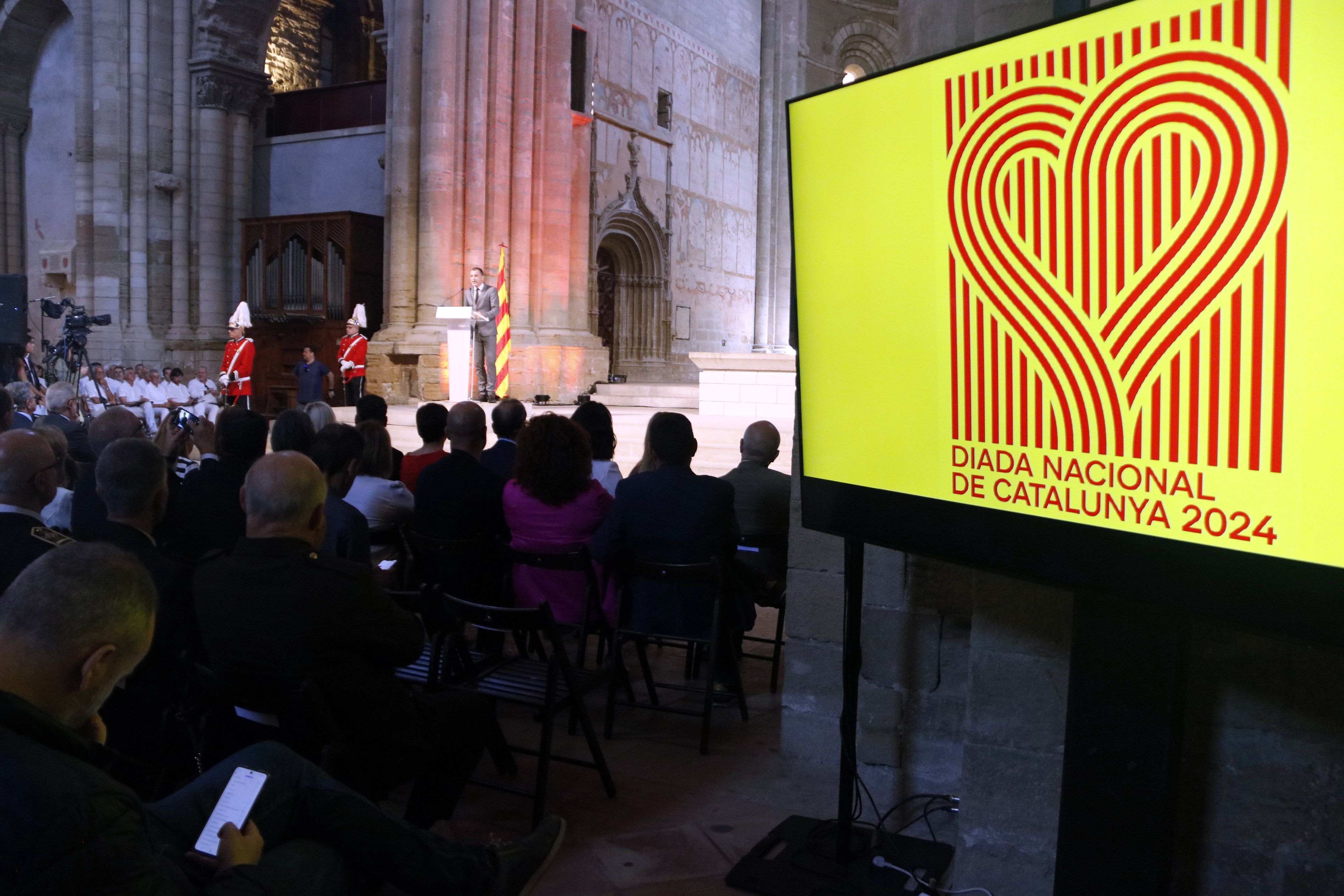 L’acte de la Diada, a la Seu Vella de Lleida