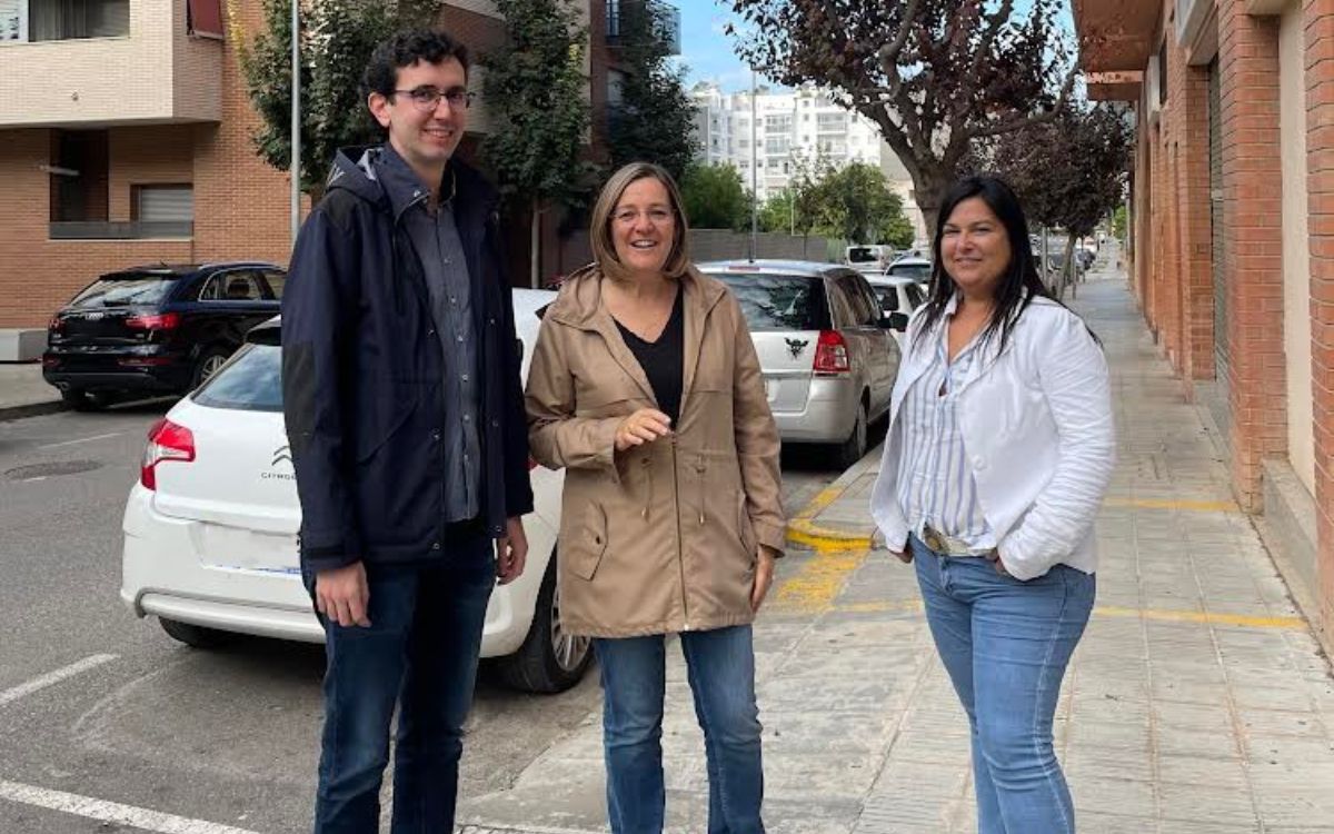 Foto dels paers de Junts per Balaguer