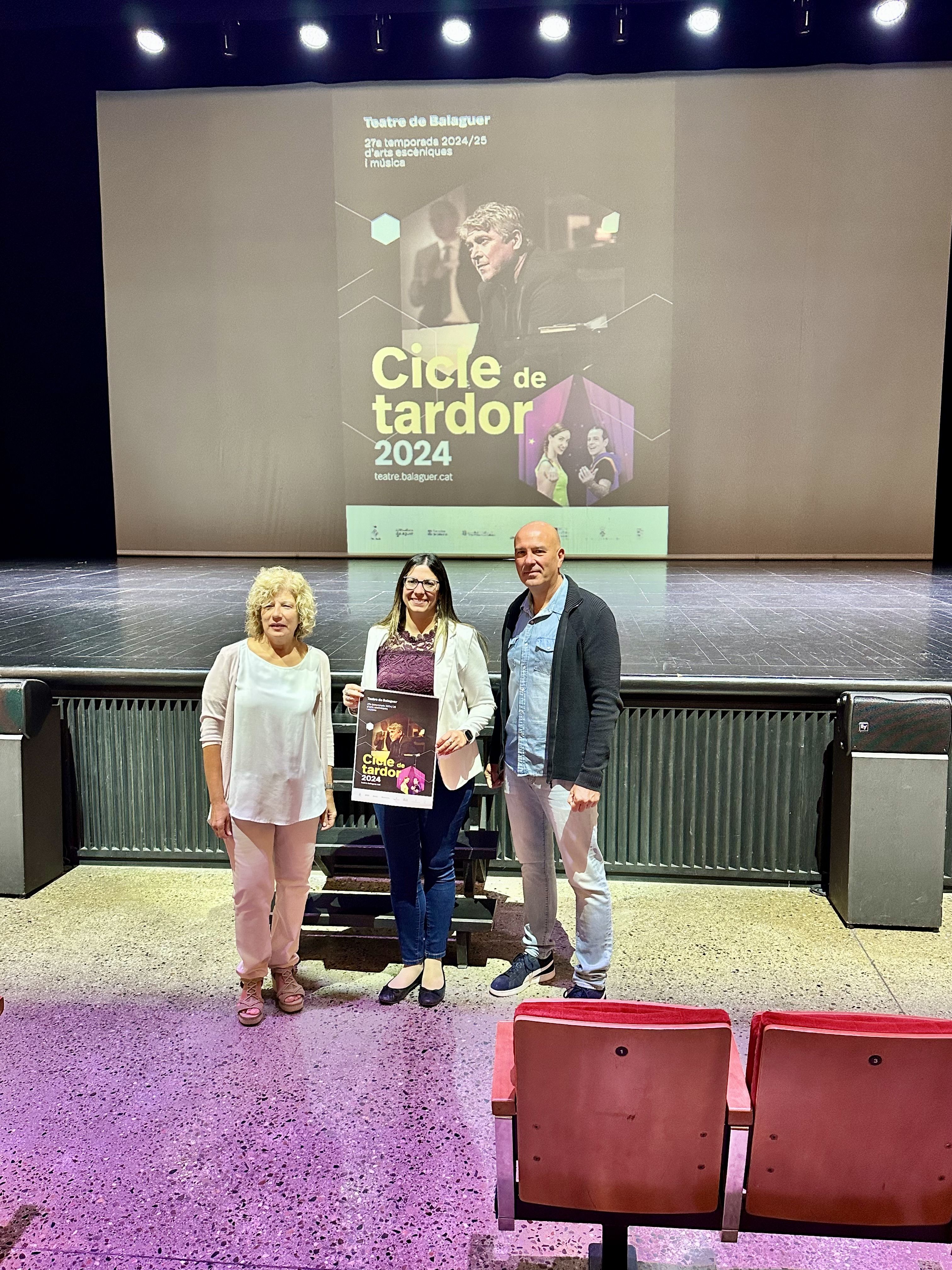 Presentació del Cicle de Tardor al Teatre Municipal de Balaguer